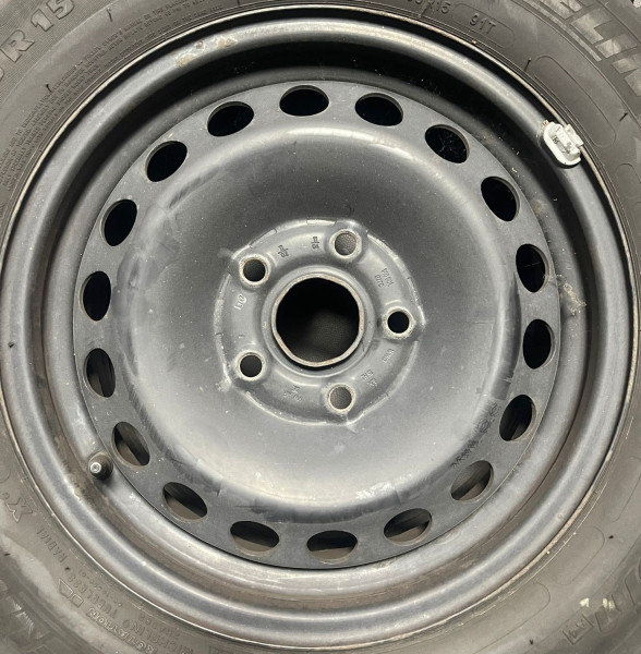 Original VW Golf 5 6 V VI 15 Zoll Felgen Satz 6x15 ET47 1K0601027C 315-A