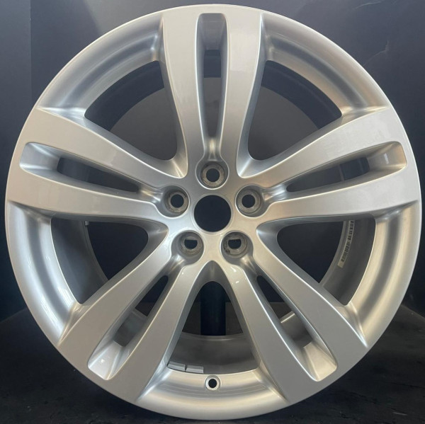 Original Jaguar 19 Zoll TOBA Einzelfelge 10Jx19 ET46 BW9M-1007-KA Silber (Hinterachse)