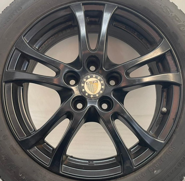 Anzio KBA 48604 6,5Jx16 ET33 Felgen Satz 5x112 66,5 gebraucht 332-C