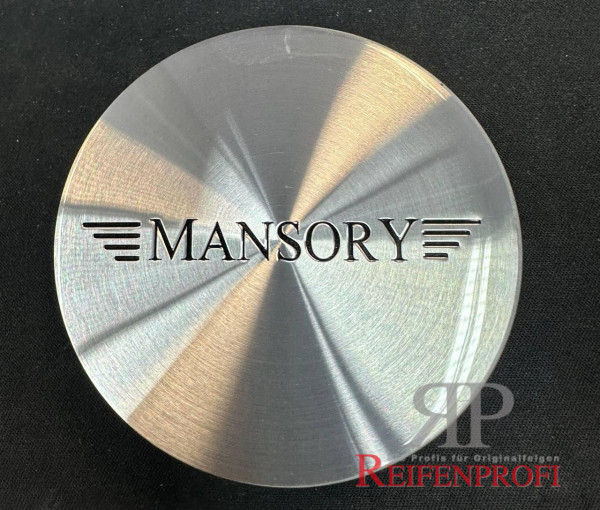 Original Mansory C5 Nabendeckel poliert Schwarz neuwertig