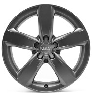 Original Audi A6 C7 4G 18 Zoll Felgen Satz 4G0601025M 7,5x18 ET37 Tian matt