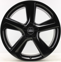 Original Audi Q5 SQ5 8R 20 Zoll Felgen Satz 8R0601025AF 8R0601025CA 8,5x20 ET33 Schwarz Seidenmatt