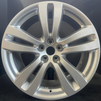 Original Jaguar 19 Zoll TOBA Einzelfelge 10Jx19 ET46 BW9M-1007-KA Silber (Hinterachse)