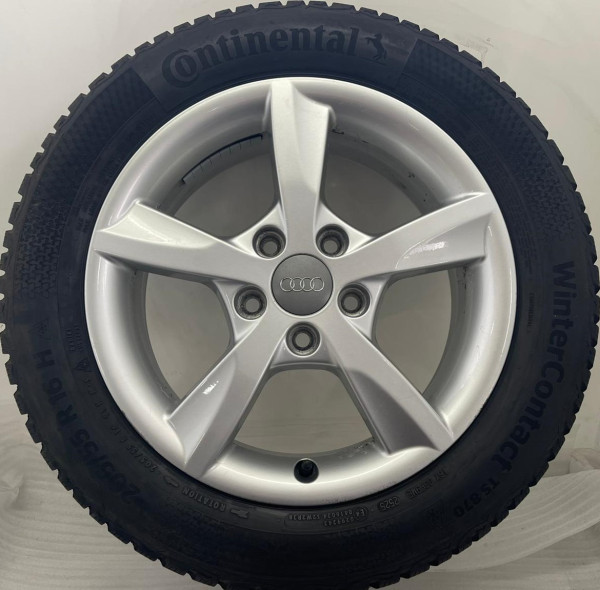 Original Audi A3 8V Sportback 16 Zoll Winterräder 6x16 ET48 205/55 R16 349-C