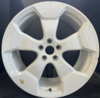 Original VW ID. Buzz 20 Zoll Einzelfelge 9,5Jx20 ET56 Hinterachse 1T3601025AD Stockton Weiß RR17-C