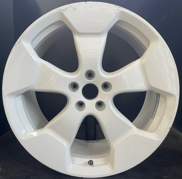 Original VW ID. Buzz 20 Zoll Einzelfelge 9,5Jx20 ET56 Hinterachse 1T3601025AD Stockton Weiß RR20-C