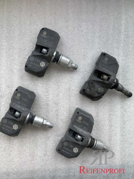 Original Audi VW Reifendrucksensor RDKS 4F0907275D 4 Stück gebraucht