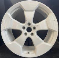 Original VW ID. Buzz 20 Zoll Einzelfelge 9,5Jx20 ET56 Hinterachse 1T3601025AD Stockton Weiß RR19-C