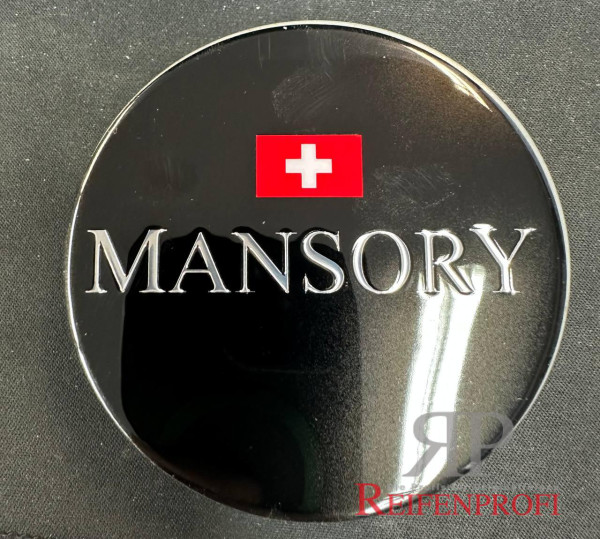 Original Mansory C5 Nabendeckel Schwarz Schwarz Rot neuwertig