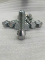 10x Radschrauben M12x1,5 Kegel Kegelbund Chrom passend auf Diverse Felgen SW17 L39