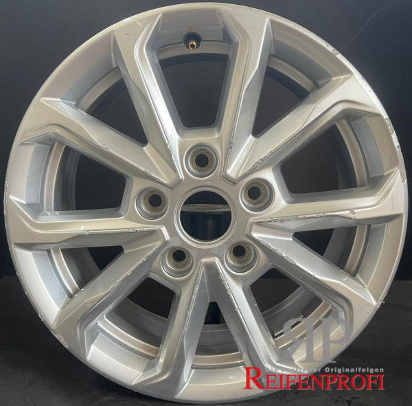 Original VW T7 16 Zoll Syrakus Einzelfelge 7T0601025 6,5x16 ET60 Silber 337-A