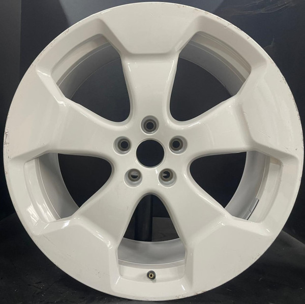 Original VW ID. Buzz 20 Zoll Einzelfelge 9,5Jx20 ET56 Hinterachse 1T3601025AD Stockton Weiß RR19-C