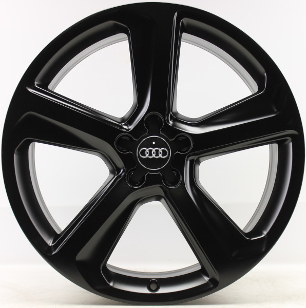 Original Audi Q5 SQ5 8R 20 Zoll Felgen Satz 8R0601025AF 8R0601025CA 8,5x20 ET33 Schwarz Seidenmatt