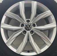 Original VW Tiguan II 18 Zoll Felgen Satz 5NA601025B Kingston 7x18 ET43 315-C