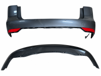 Original VW Touran Stoßstange 1T0807421K L M 1T0807301AG 1T0807301AF Rear Heck bumper SS13