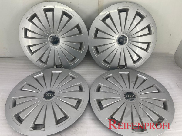 Original Audi A4 16 Zoll Radkappen Radzierblenden 8W0601147 4 Stück gebraucht 3A-F3R64