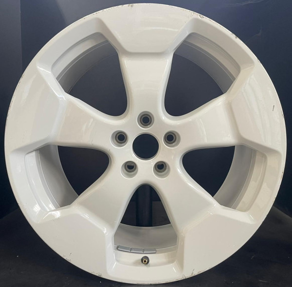 Original VW ID. Buzz 20 Zoll Einzelfelge 9,5Jx20 ET56 Hinterachse 1T3601025AD Stockton Weiß RR18-CE5