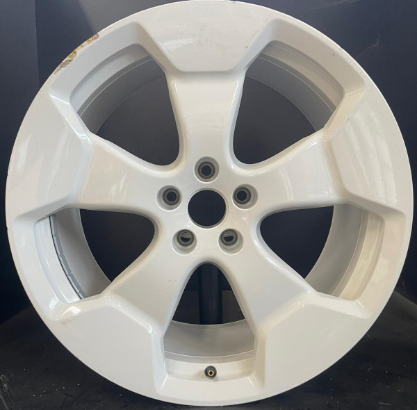 Original VW ID. Buzz 20 Zoll Einzelfelge 9,5Jx20 ET56 Hinterachse 1T3601025AD Stockton Weiß RR19-C