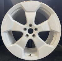 Original VW ID. Buzz 20 Zoll Einzelfelge 9,5Jx20 ET56 Hinterachse 1T3601025AD Stockton Weiß RR19-C