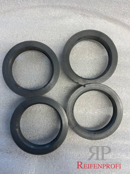 Zentrierring Set 4 Stück 63,4mm - 54,1mm grau neu/unbenutzt