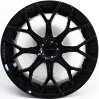 Mansory N.80 22 Zoll Einzelfelge 9,5Jx22 ET45 5x112 Black Gloss NEU* 210-C