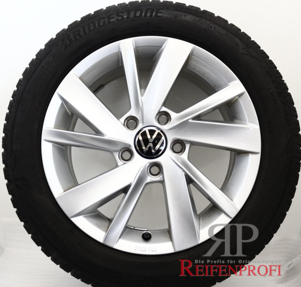 Original VW Golf 8 VIII 16 Zoll Winterräder Gavia 5H0071496 6,5x16 ET46 205/55 R16 349-B