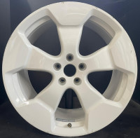 Original VW ID. Buzz 20 Zoll Einzelfelge 9,5Jx20 ET56 Hinterachse 1T3601025AD Stockton Weiß RR18-CE5