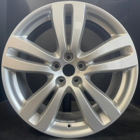 Original Jaguar 19 Zoll TOBA Einzelfelge 9Jx19 ET49 BW9M-1007-JA Silber (Vorderachse)