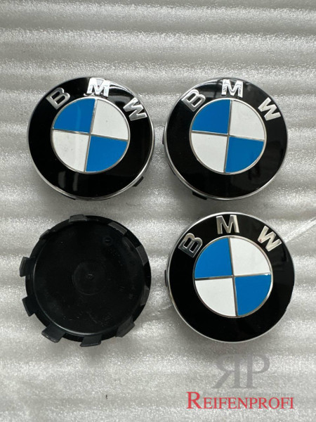 Original BMW Nabendeckel Nabenabdeckung Satz 6857149 6861092 6850834 NEU (4 Stück)
