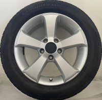 Original VW Touran 1T6071496C 6x16 ET50 205/55 R16 91H Winterräder DOT 2017 5,0-5,5mm S41