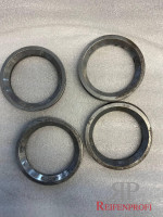 Zentrierring Set 4 Stück 57,6 mm silber neu/unbenutzt