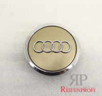 Original Audi Nabendeckel / Felgedeckel Nabenkappe in Schwarz Glanz  universell passend