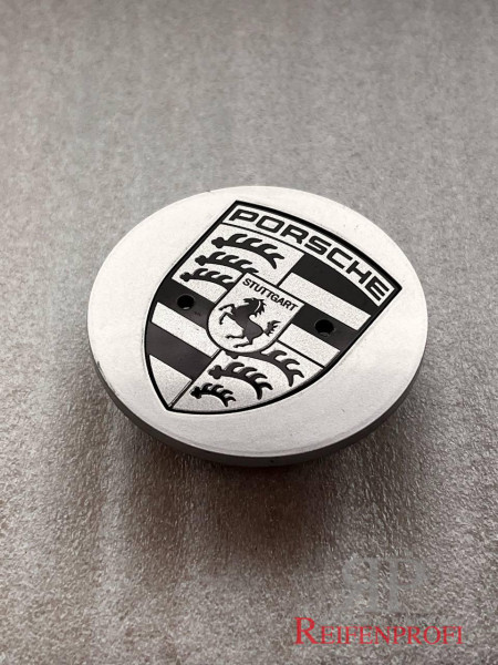 Original Porsche Macan 95B601151A Nabendeckel 65mm Silber