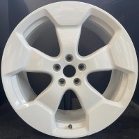 Original VW ID. Buzz 20 Zoll Einzelfelge 9,5Jx20 ET56 Hinterachse 1T3601025AD Stockton Weiß RR20-C