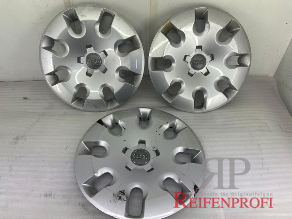 Original Audi Radkappe Radzierblende 8X0601147 15 Zoll gebraucht 1 Stück 3A-F4R74