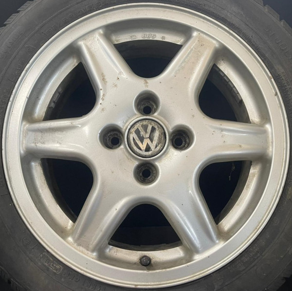 Original VW Golf III 3 1H0601025F 6,5x15 ET43 15 Zoll Canada Felgen Satz gebraucht 312-A