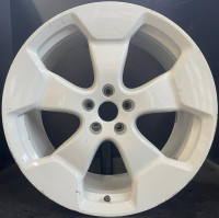 Original VW ID. Buzz 20 Zoll Einzelfelge 9,5Jx20 ET56 Hinterachse 1T3601025AD Stockton Weiß RR20-C