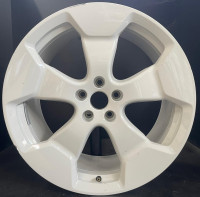 Original VW ID. Buzz 20 Zoll Einzelfelge 9,5Jx20 ET56 Hinterachse 1T3601025AD Stockton Weiß RR17-CE6