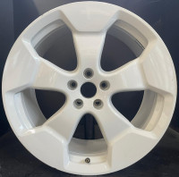 Original VW ID. Buzz 20 Zoll Einzelfelge 9,5Jx20 ET56 Hinterachse 1T3601025AD Stockton Weiß RR20-C