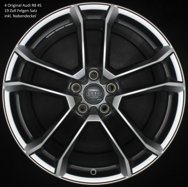 Original Audi R8 GT V8 V10 S line HA ;4S0601025F VA; 4S0601025 Felgen Satz 19 Zoll 235-B*