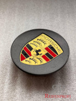 Original Porsche Macan Spyder 9P1601147A Nabendeckel 76mm Anthrazit