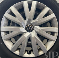 Original VW Golf 7 5G 5Q0601027BR 16 Zoll Felgen Satz inkl. Radkappen 359-A