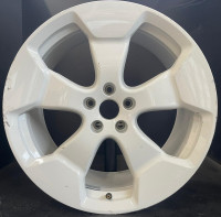 Original VW ID. Buzz 20 Zoll Einzelfelge 9,5Jx20 ET56 Hinterachse 1T3601025AD Stockton Weiß RR19-C