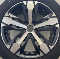 Original Peugeot 5008 3008 18 Zoll Felgen Satz 7,5x18 ET48 9811635077 Anthrazit gedreht 350-C