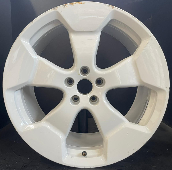 Original VW ID. Buzz 20 Zoll Einzelfelge 9,5Jx20 ET56 Hinterachse 1T3601025AD Stockton Weiß RR19-C