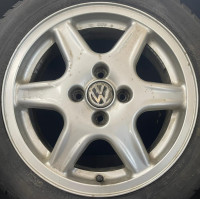 Original VW Golf III 3 1H0601025F 6,5x15 ET43 15 Zoll Canada Felgen Satz gebraucht 312-A