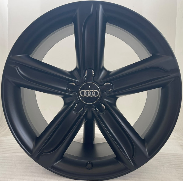 Original Audi TT TTS 8J 18 Zoll Felgen 8J0601025AT 8J0601025CT 9x18 ET52 Schwarz matt