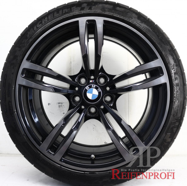 Original BMW M3 F80 M4 F82 F83 M437 2284755 2284756 19 Zoll Sommerräder WIE NEU 335-B
