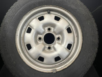 Original Skoda Favorit 781 5Jx13 Stahlfelge mit gebr. Reifen 165/70 R13 S7