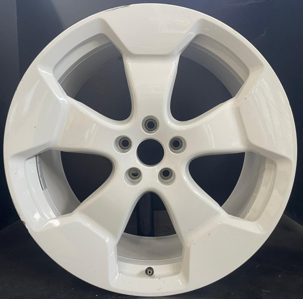 Original VW ID. Buzz 20 Zoll Einzelfelge 9,5Jx20 ET56 Hinterachse 1T3601025AD Stockton Weiß RR17-CE6